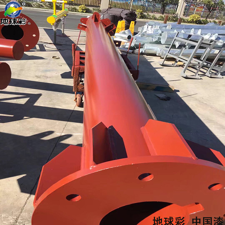 地球彩環(huán)氧云鐵中間漆用于潮州南翔鋼結(jié)構(gòu)廠防腐施工噴涂